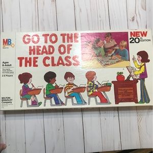 Vintage board game, Go to the Head of the Class 78
